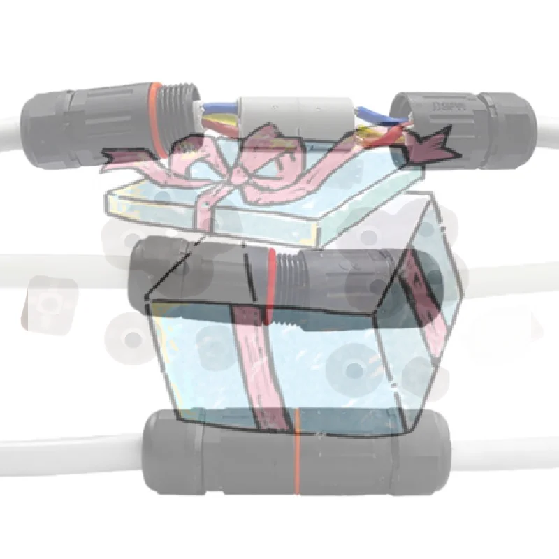 【CCA】IP68 Cable Connector Outdoor Waterproof Joint Electrical Terminal Wire Adapter CDF-M3 2-3 Core Straight Through Connector
【CCA】IP68 Cable Connector Outdoor Waterproof Joint Electrical Terminal Wire Adapter CDF-M3 2-3 Core Straight Through Connector