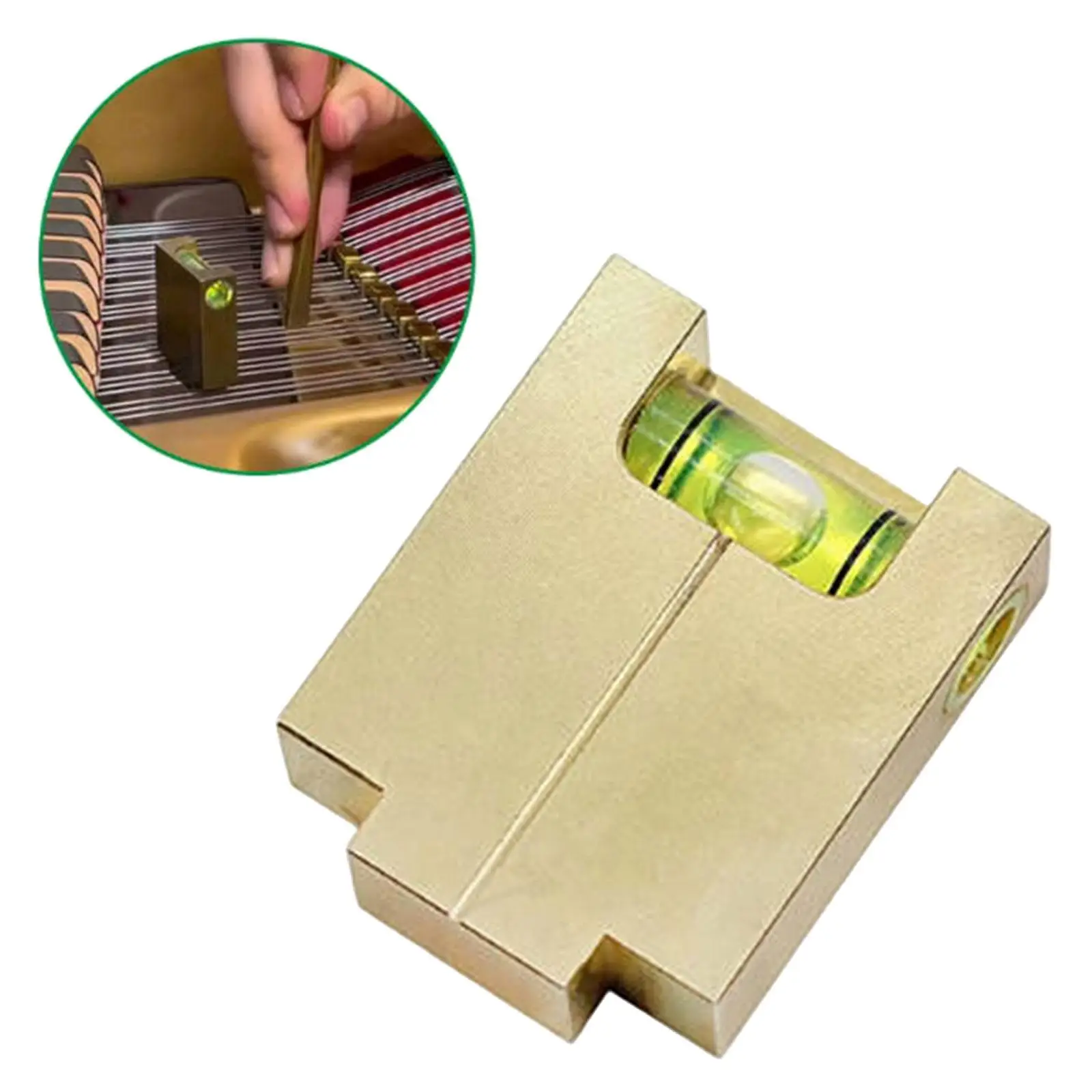 Piano String Bubble Level Measuring Tool Copper Parts DIY Replacement Quickly and Easily Regulating Maintenance for Grand Piano
Piano String Bubble Level Measuring Tool Copper Parts DIY Replacement Quickly and Easily Regulating Maintenance for Grand Piano