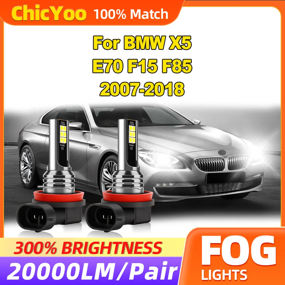 20000LM Противотуманные фары 60W CSP Chips Светодиодные противотуманные фары 6000K Белый 12V Для BMW X5 E70 F15 F85 2007-2012 2013 2014 2015 2016 2017 2018
20000LM Противотуманные фары 60W CSP Chips Светодиодные противотуманные фары 6000K Белый 12V Для BMW X5 E70 F15 F85 2007-2012 2013 2014 2015 2016 2017 2018