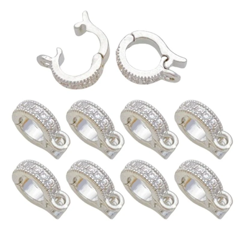 Fashionable Clasps Jewelry Connector Fastener for Necklace Making Supplies
Fashionable Clasps Jewelry Connector Fastener for Necklace Making Supplies