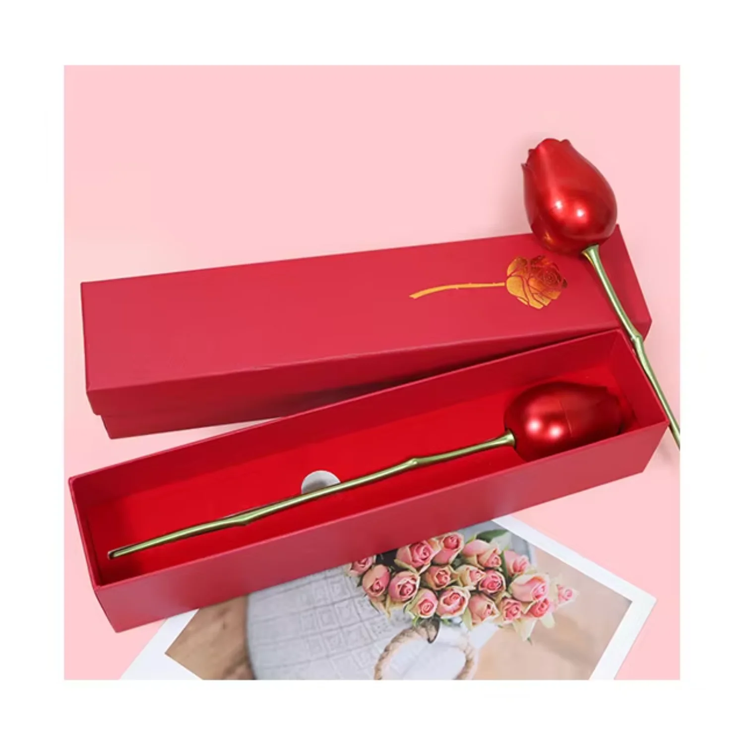 AM-PFG12 valentines day gift metal flower jewelry single metal Roses birthday gift sets for women
AM-PFG12 valentines day gift metal flower jewelry single metal Roses birthday gift sets for women