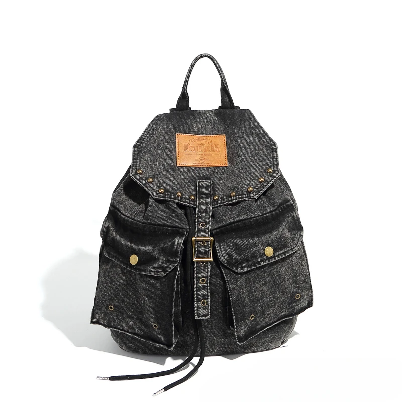 New Denim Backpack Women's Leisure Travel Outing Shoulder Bag Female Fashion Schoolbags Suitable for Girls Mochila Daypack
New Denim Backpack Women's Leisure Travel Outing Shoulder Bag Female Fashion Schoolbags Suitable for Girls Mochila Daypack