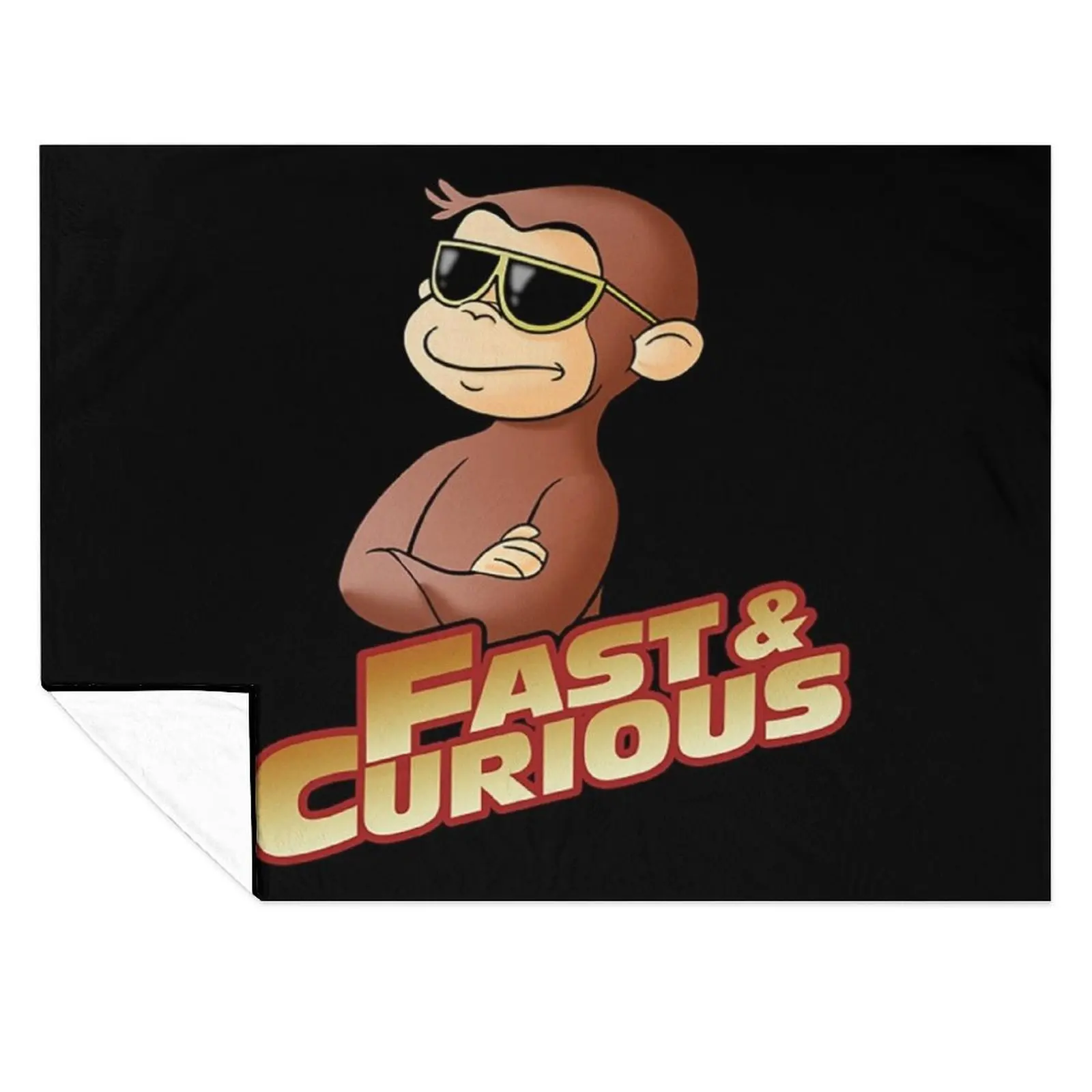 Curious George T-ShirtFAST AND CURIOUS V2 Throw Blanket Bed covers Thins Extra Large Throw Blankets
Curious George T-ShirtFAST AND CURIOUS V2 Throw Blanket Bed covers Thins Extra Large Throw Blankets