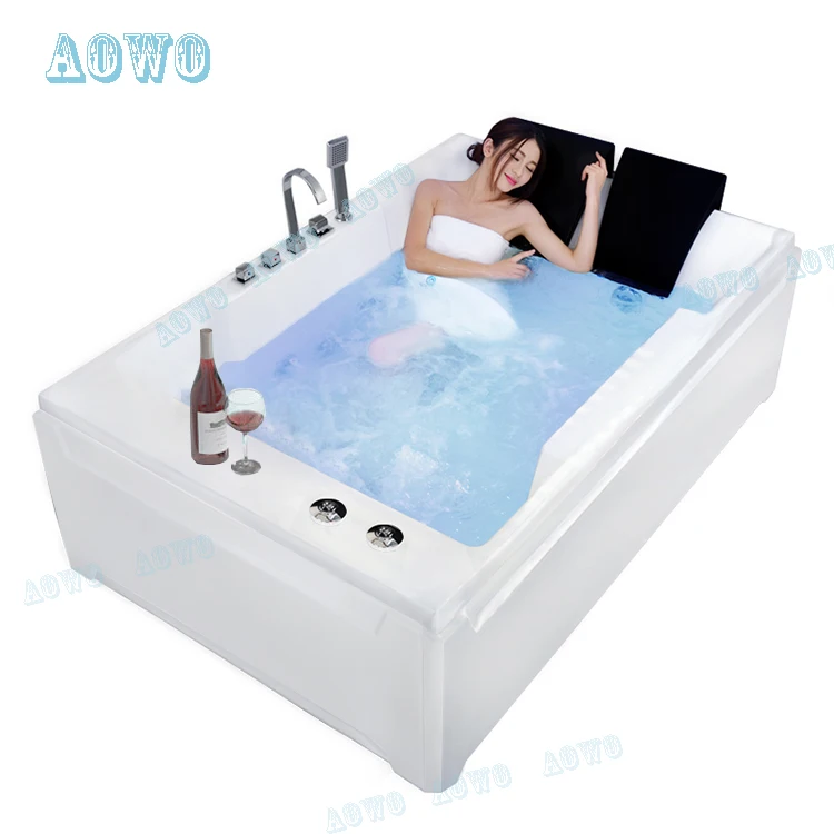 Elegant Design Acrylic Yacuzzi Bathtub 2-person Massage Hot Tubs Freestanding Bathtub Toefl Surfing Nozzle Portable Bath Tub
Elegant Design Acrylic Yacuzzi Bathtub 2-person Massage Hot Tubs Freestanding Bathtub Toefl Surfing Nozzle Portable Bath Tub