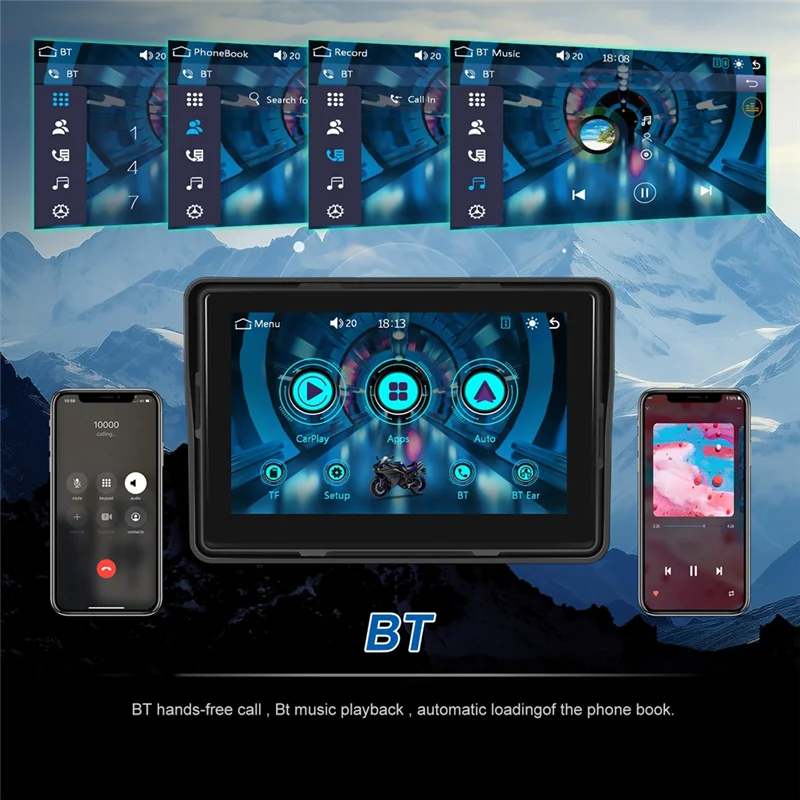 Leading-Edge-Motorcycle GPS Navigation Display Wireless Carplay Android Auto Screen Portable Motorcycle Monitor IP67 Waterproof
Leading-Edge-Motorcycle GPS Navigation Display Wireless Carplay Android Auto Screen Portable Motorcycle Monitor IP67 Waterproof