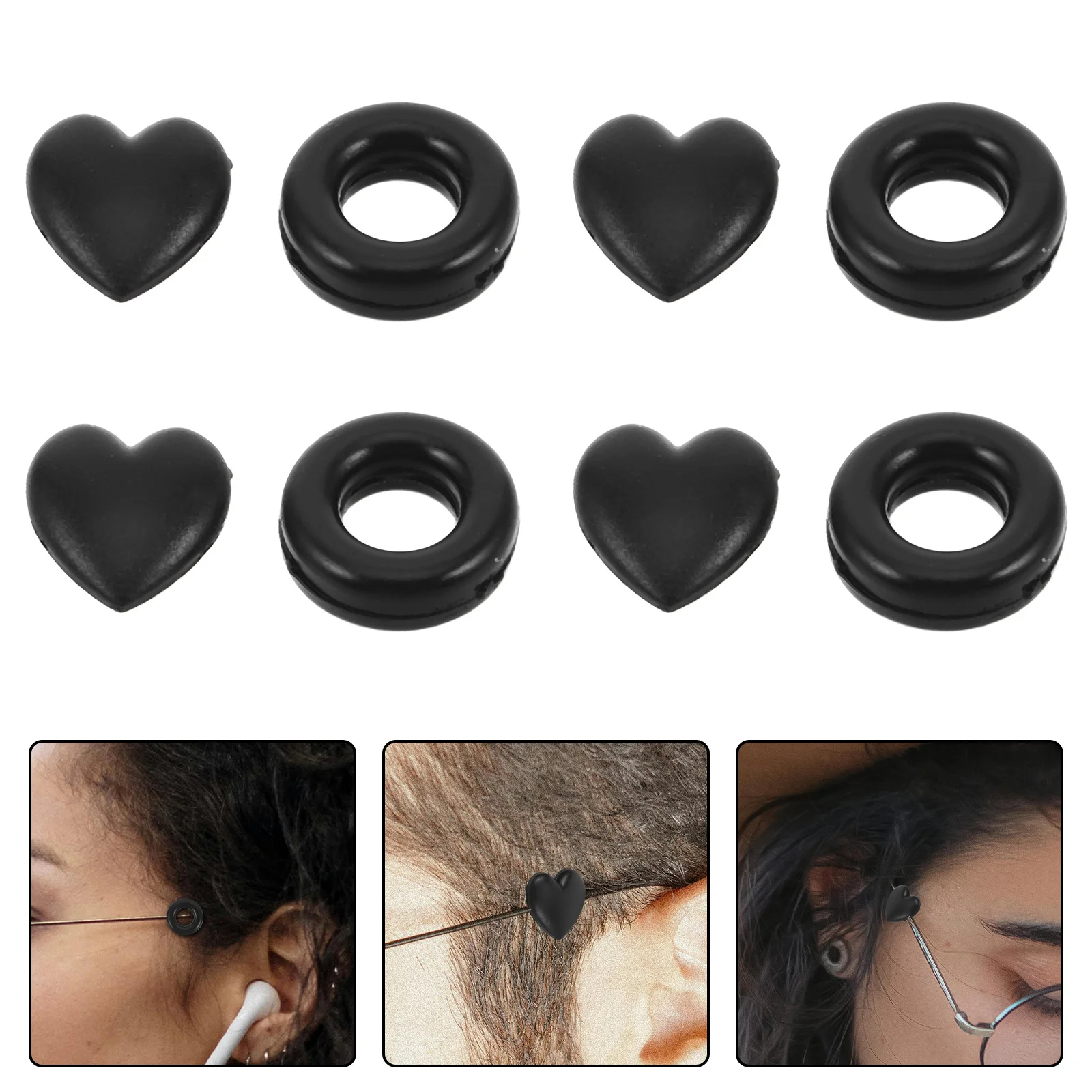 6Pairs Eyeglass Anti-Slip Ear Grips Soft Silicone Comfortable Glasses Ear Hooks for Kids Adults Outdoor Sports
6Pairs Eyeglass Anti-Slip Ear Grips Soft Silicone Comfortable Glasses Ear Hooks for Kids Adults Outdoor Sports