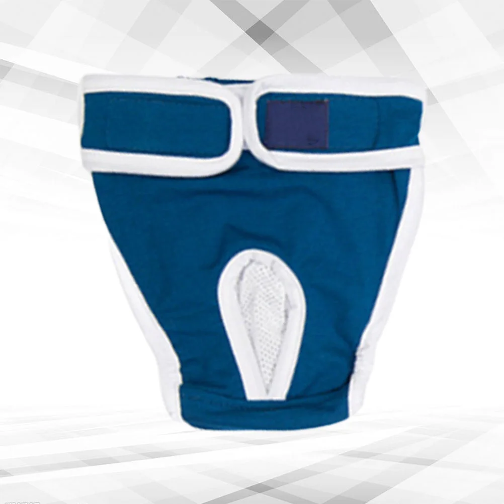 Pet Safety Cotton Dog Menstruation Pants Blue Size S Comfortable Sanitary Physiological Pants Puppy Diapers Floor Protection
Pet Safety Cotton Dog Menstruation Pants Blue Size S Comfortable Sanitary Physiological Pants Puppy Diapers Floor Protection