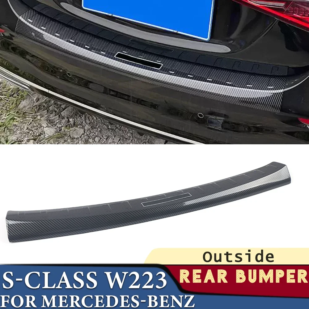 Бампер багажника для Mercedes-Benz S-Class W223 2021-2024, автомобильные аксессуары, Нержавеющая Задняя зеркальная Обложка, наклейка, украшение
Бампер багажника для Mercedes-Benz S-Class W223 2021-2024, автомобильные аксессуары, Нержавеющая Задняя зеркальная Обложка, наклейка, украшение