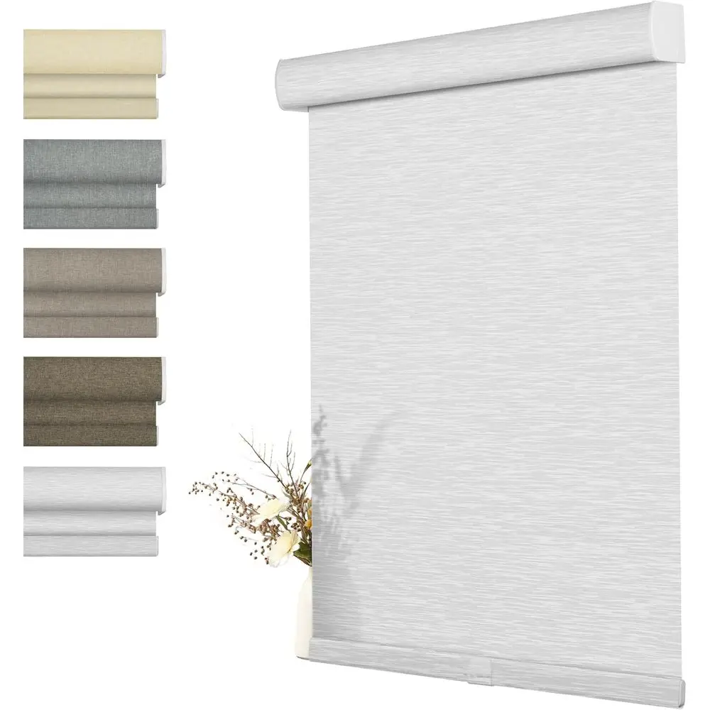 Рулонные шторы для окон, беспроводные, с кассетным карнизом, льняные, теплоизоляционные, для дома, дверей, офиса - белые, 24 дюйма (Ш) x 84 дюйма (Д)
Рулонные шторы для окон, беспроводные, с кассетным карнизом, льняные, теплоизоляционные, для дома, дверей, офиса - белые, 24 дюйма (Ш) x 84 дюйма (Д)