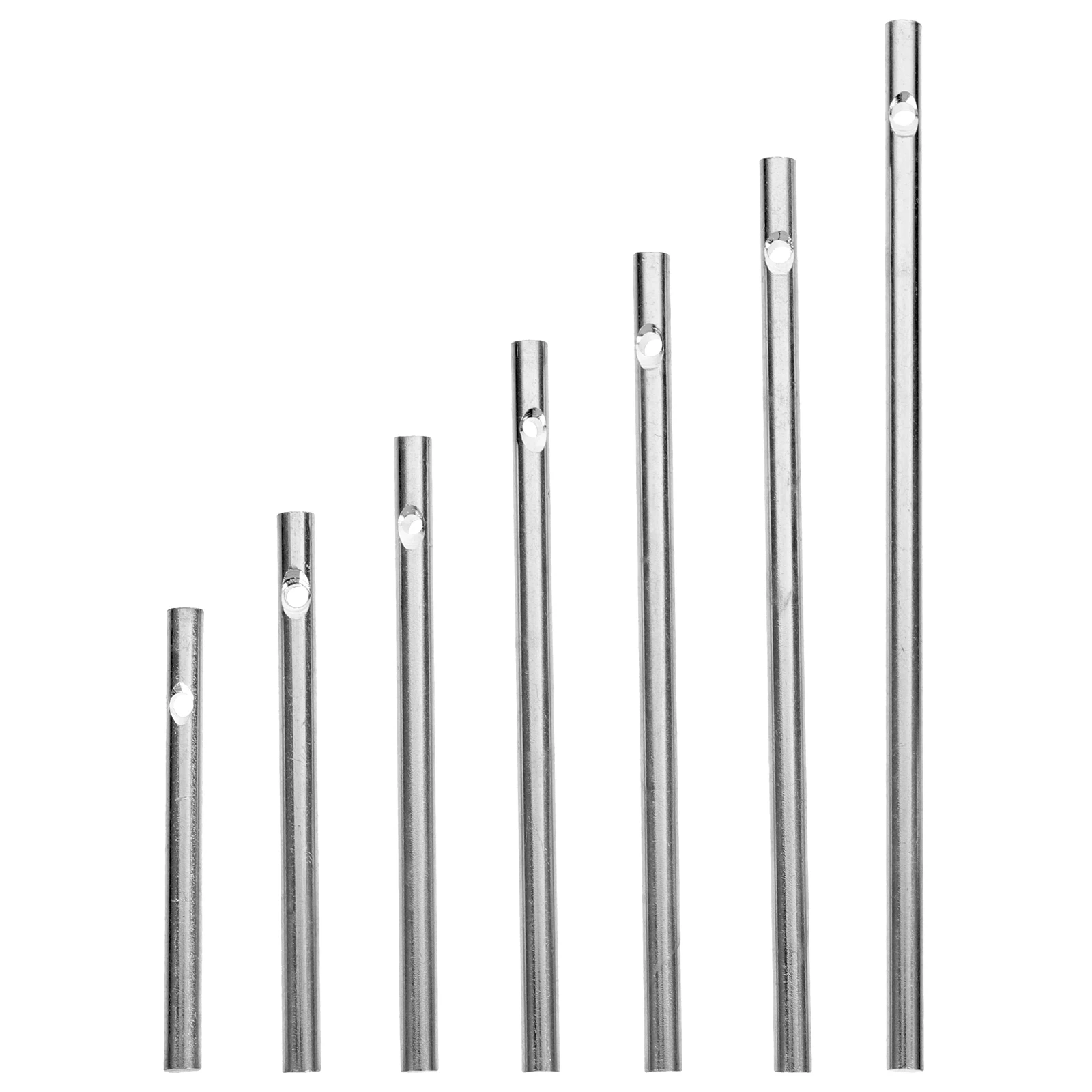 7pcs 3MM 5 11 5CM Aluminum Wind Chime Tubes DIY Parts Empty Pipes Garden Metal Wind Chime Tubes Home Decoration Gifts Metal
7pcs 3MM 5 11 5CM Aluminum Wind Chime Tubes DIY Parts Empty Pipes Garden Metal Wind Chime Tubes Home Decoration Gifts Metal