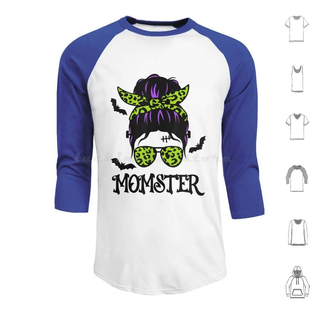 Momster Womens Halloween Messy Bun Mom Leopard Hoodie cotton Long Sleeve Momster Womens Halloween Happy Halloween
Momster Womens Halloween Messy Bun Mom Leopard Hoodie cotton Long Sleeve Momster Womens Halloween Happy Halloween