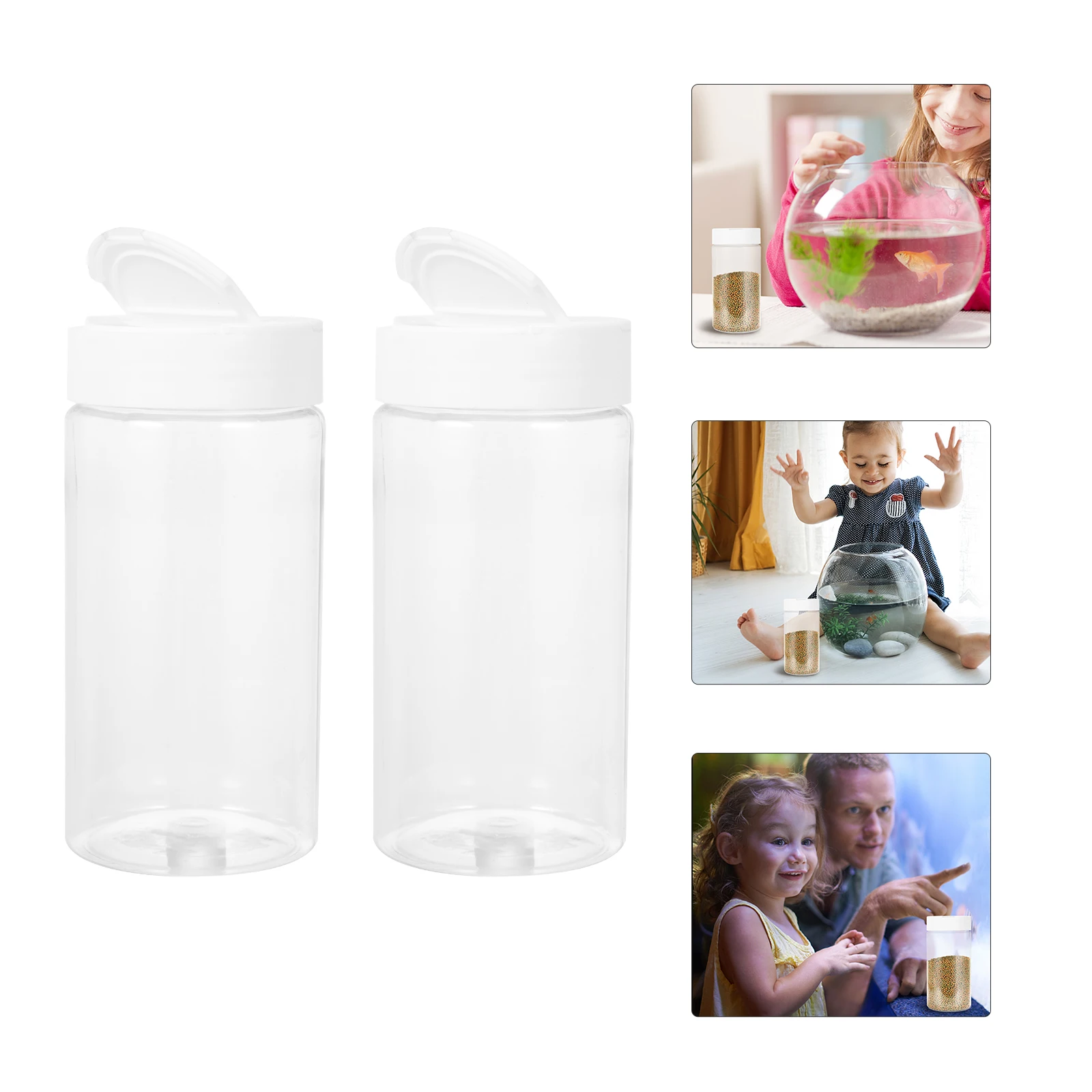 2pcs Premium Feeding Bottles Transparent Storage Containers For Aquarium Food Multi Holes Durable Feeders Portable Nutrient
2pcs Premium Feeding Bottles Transparent Storage Containers For Aquarium Food Multi Holes Durable Feeders Portable Nutrient