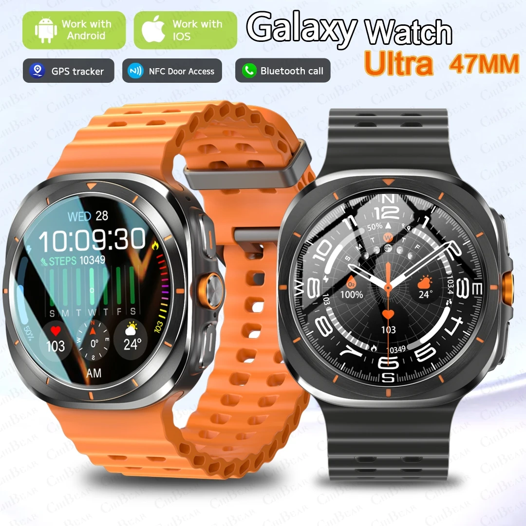 Для Samsung Galaxy Watch Ultra Smartwatch 1,43 дюйма AMOLED HD экран карты навигации компас Водонепроницаемый часы Bluetooth Talk Smartwatch
Для Samsung Galaxy Watch Ultra Smartwatch 1,43 дюйма AMOLED HD экран карты навигации компас Водонепроницаемый часы Bluetooth Talk Smartwatch