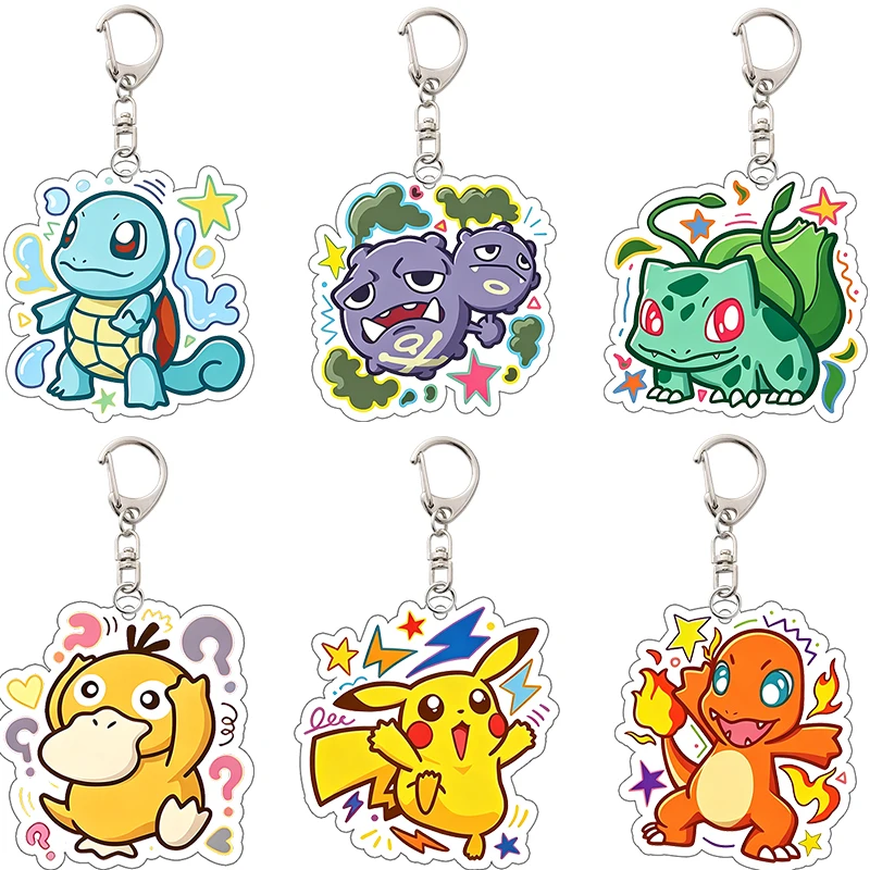 Squirtle Weezing Bulbasaur Pocket Monster Acrylic Keychain School Bag Hanging Chain Decoration Accessories First Choice Gift
Squirtle Weezing Bulbasaur Pocket Monster Acrylic Keychain School Bag Hanging Chain Decoration Accessories First Choice Gift