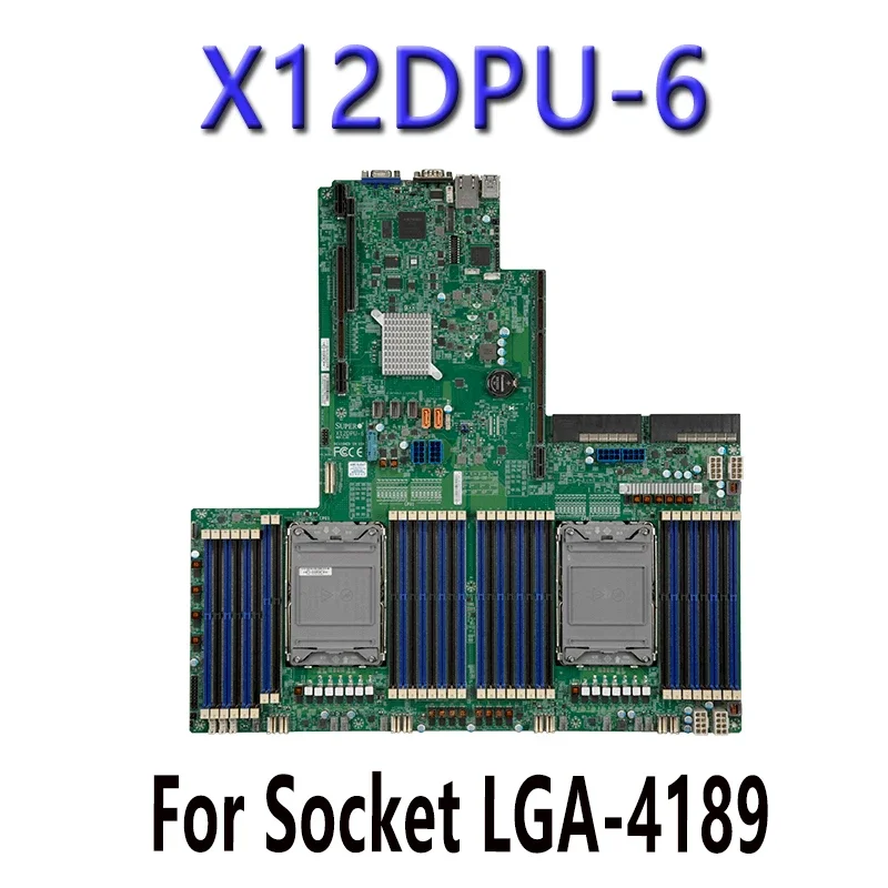 X12DPU-6 FOR Supermicro Motherboards DDR4-3200MHz LGA-4189 PIN CharGpt C621A processor Tested Well bofore shipping
X12DPU-6 FOR Supermicro Motherboards DDR4-3200MHz LGA-4189 PIN CharGpt C621A processor Tested Well bofore shipping
