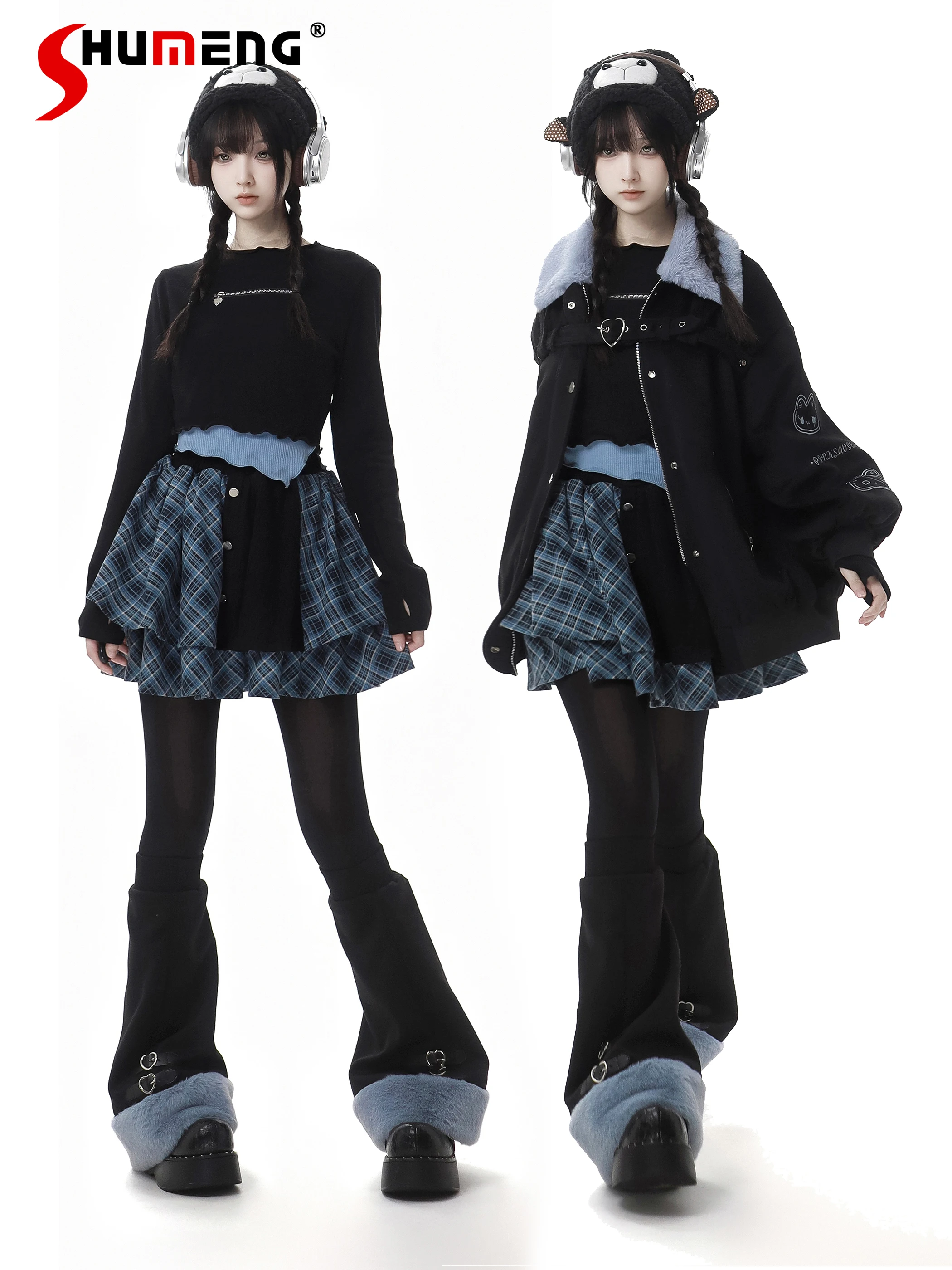 Модная одежда Highstreet Sweet Cool Girl Y2K, повседневная куртка с меховым воротником и вышивкой на молнии с длинными рукавами, женские зимние топы
Модная одежда Highstreet Sweet Cool Girl Y2K, повседневная куртка с меховым воротником и вышивкой на молнии с длинными рукавами, женские зимние топы