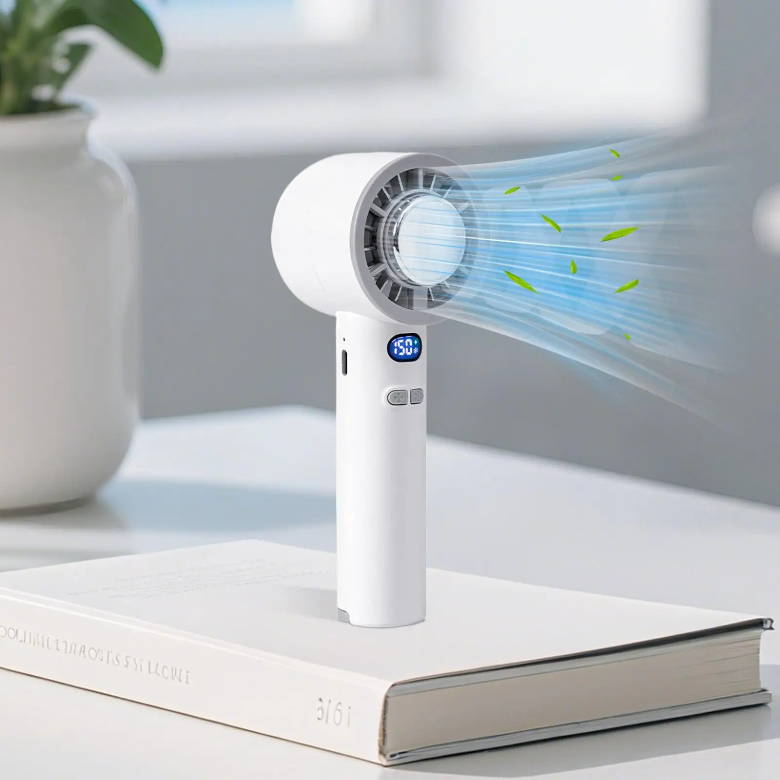 Portable Fan Handheld 3 Speed Settings Hand Fan Rechargeable For Women Men Students Travelers Gardeners Visitors Hikers Parks
Portable Fan Handheld 3 Speed Settings Hand Fan Rechargeable For Women Men Students Travelers Gardeners Visitors Hikers Parks