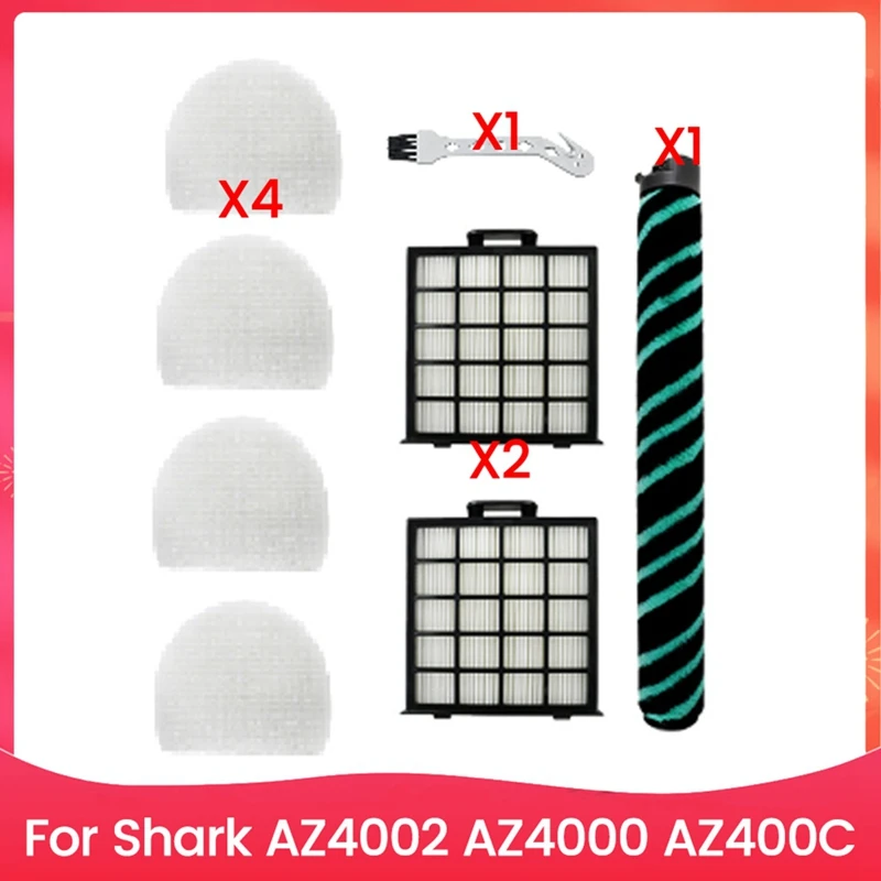 8PCS Vacuum Brush And Filter Accessories Set For Shark AZ4000 AZ4002 AZ400C Vacuum Cleaner Accessories Replacement Parts
8PCS Vacuum Brush And Filter Accessories Set For Shark AZ4000 AZ4002 AZ400C Vacuum Cleaner Accessories Replacement Parts