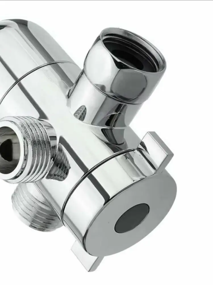 1pc Diverter Valve 3 Way Water Separator Shower Head Adapter Sprayer Arm Mount Shower Head Diverter For Bathroom accessories
1pc Diverter Valve 3 Way Water Separator Shower Head Adapter Sprayer Arm Mount Shower Head Diverter For Bathroom accessories