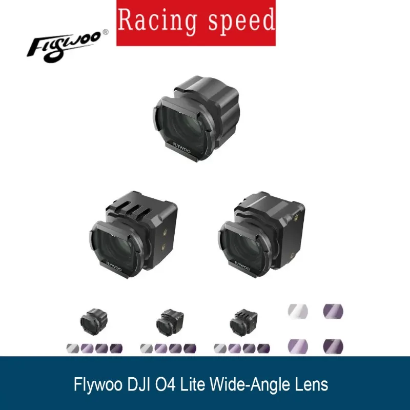 Широкоугольный объектив Flywoo DJI O4 Lite с 155 ° Поле зрения и фильтр 0,3 г ND для деталей FPV Drone DIY 
Широкоугольный объектив Flywoo DJI O4 Lite с 155 ° Поле зрения и фильтр 0,3 г ND для деталей FPV Drone DIY