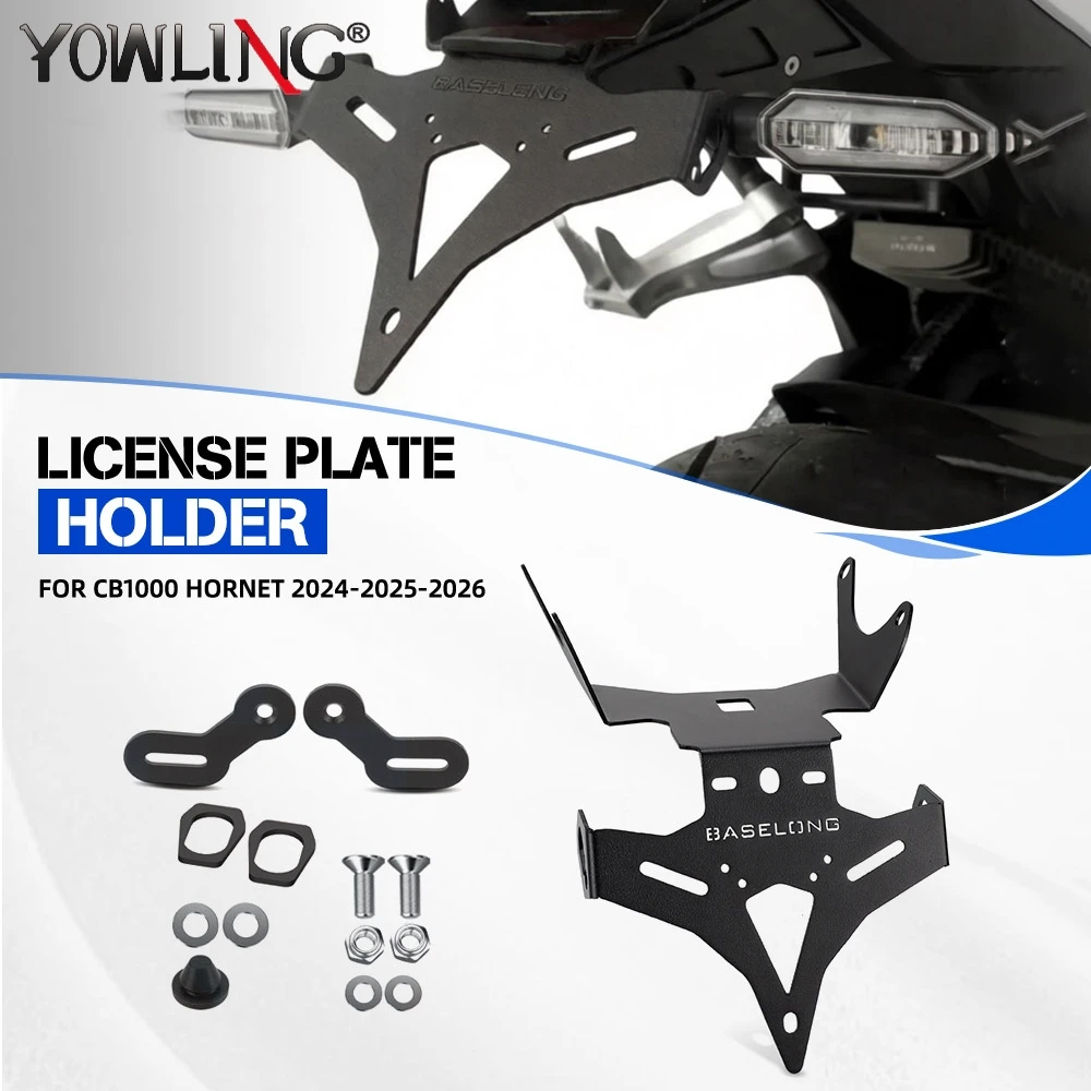 Motorcycle Accessories License CB 1000 cb1000 hornet Number Plate Holder Frame Bracket For HODNA CB1000 Hornet 2024-2025-2026
Motorcycle Accessories License CB 1000 cb1000 hornet Number Plate Holder Frame Bracket For HODNA CB1000 Hornet 2024-2025-2026