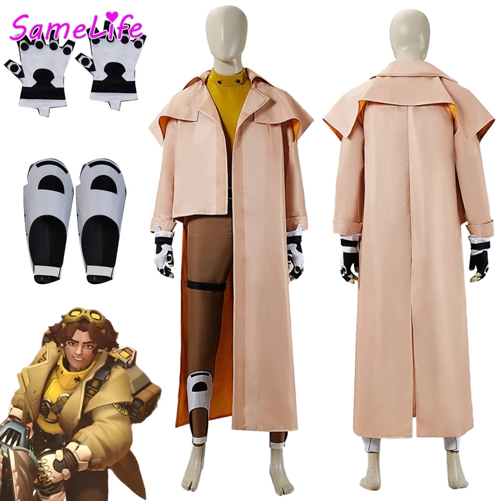 Anime Game OW Venture Cosplay Fantasy Clothing Men Costume Disguise Halloween Adult Male Roleplay Fantasia Party Outfits
Anime Game OW Venture Cosplay Fantasy Clothing Men Costume Disguise Halloween Adult Male Roleplay Fantasia Party Outfits