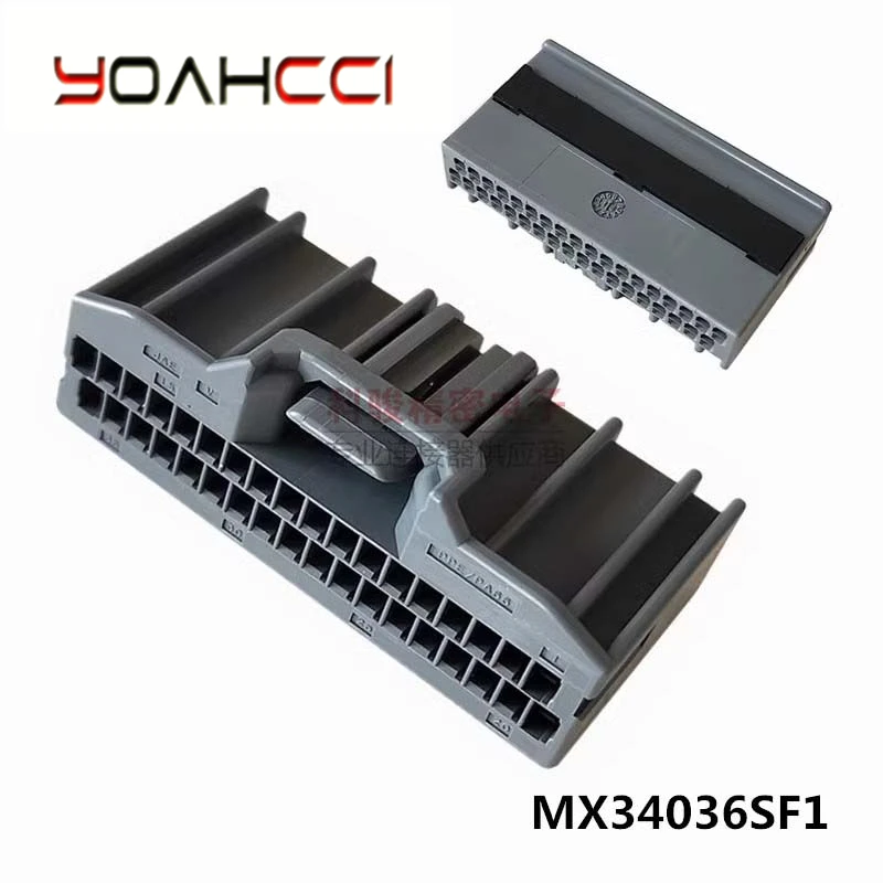 Автомобильный коннектор MX34036SF1, 10 шт., розетка MX34, 36P, пластиковая детская связка
Автомобильный коннектор MX34036SF1, 10 шт., розетка MX34, 36P, пластиковая детская связка