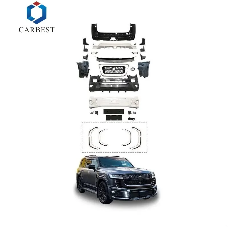 BR 2023 New LC300 WALD Model Bumper Lips Upgrade Bodykit For Land Cruiser 300 Low Version
BR 2023 New LC300 WALD Model Bumper Lips Upgrade Bodykit For Land Cruiser 300 Low Version