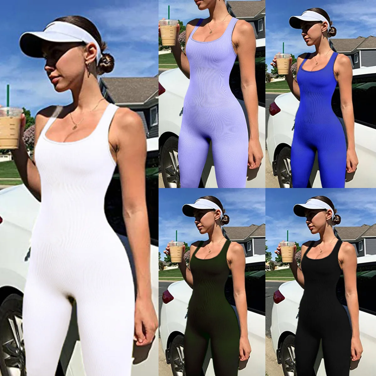 Женский спортивный комбинезон с высокой талией для йоги и фитнеса, сексуальный, с длинными штанинами, из полиэстера, повседневный, модный, весенняя коллекция
Женский спортивный комбинезон с высокой талией для йоги и фитнеса, сексуальный, с длинными штанинами, из полиэстера, повседневный, модный, весенняя коллекция