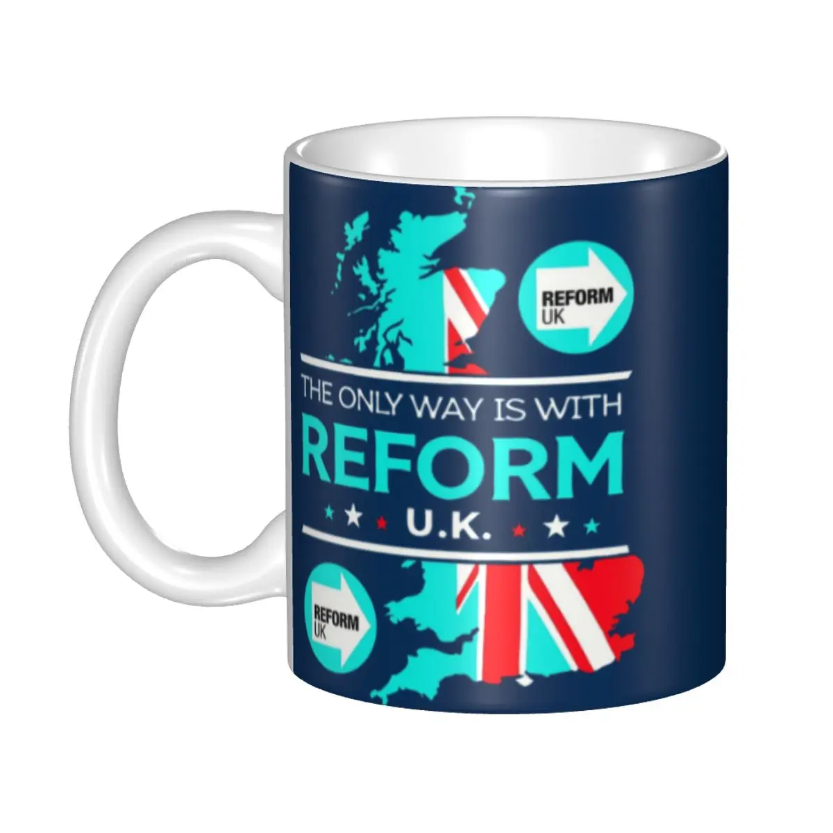Novelty The Only Way Reform UK Make Britain Great Coffee Cup Room Mugs
Novelty The Only Way Reform UK Make Britain Great Coffee Cup Room Mugs