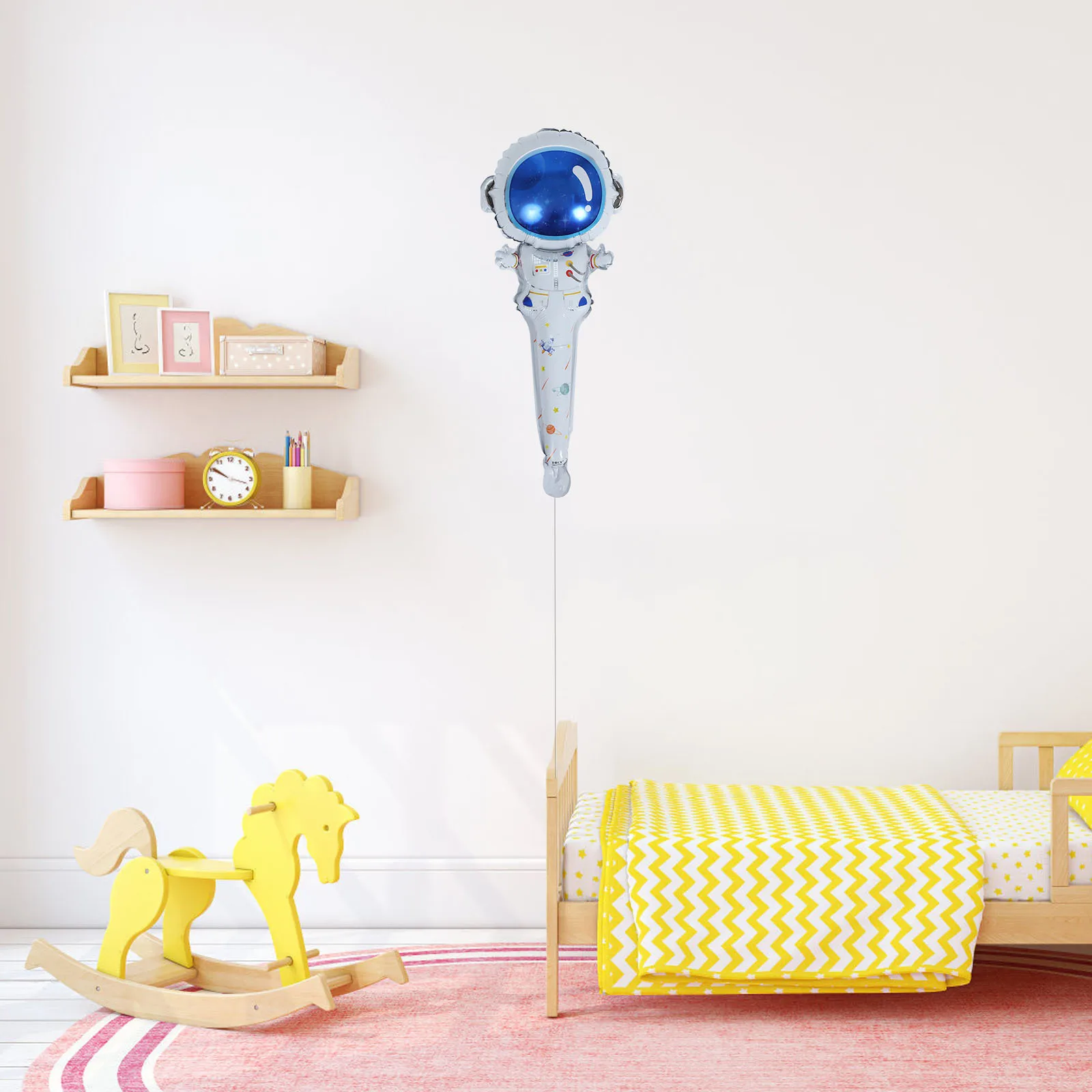 50Pcs Astronaut Shaped Balloon Creative Inflatable Party Supplies for Wall Window Tree Decor Photo Booth Props
50Pcs Astronaut Shaped Balloon Creative Inflatable Party Supplies for Wall Window Tree Decor Photo Booth Props