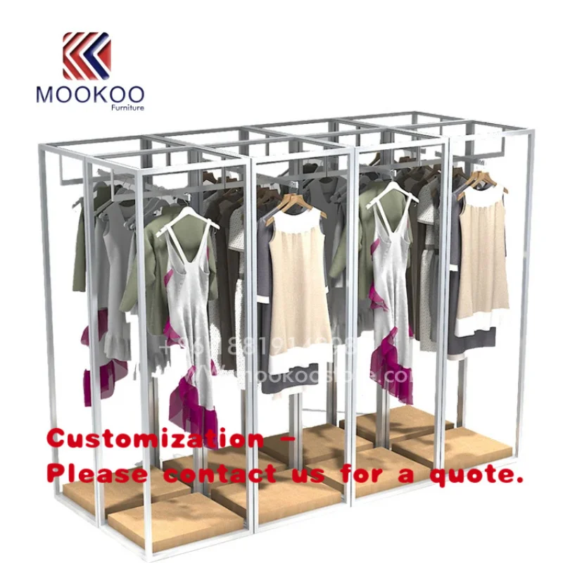custom.Factory Direct Sale Gold Store Stand Metal Hanging Clothes Display Racks
custom.Factory Direct Sale Gold Store Stand Metal Hanging Clothes Display Racks