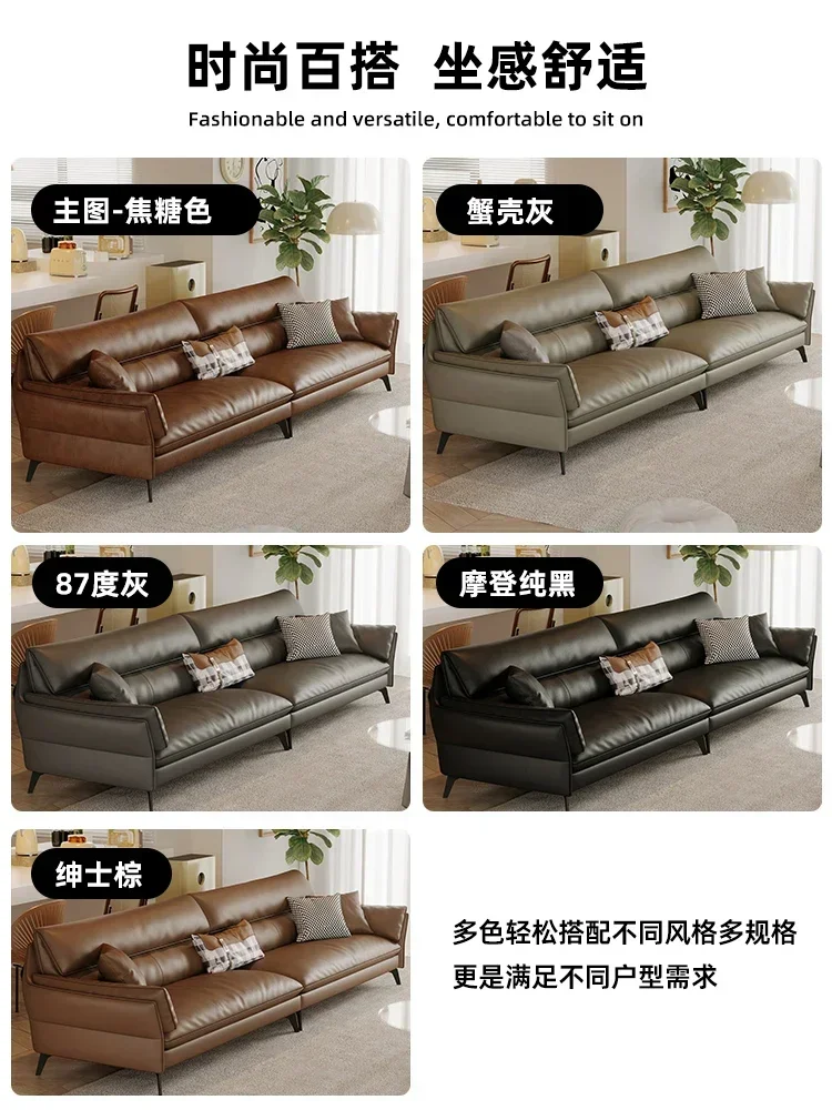 Light Luxury Home Living Room Straight First Layer Cowhide Designer Model Brown Vintage Leather Art
Light Luxury Home Living Room Straight First Layer Cowhide Designer Model Brown Vintage Leather Art