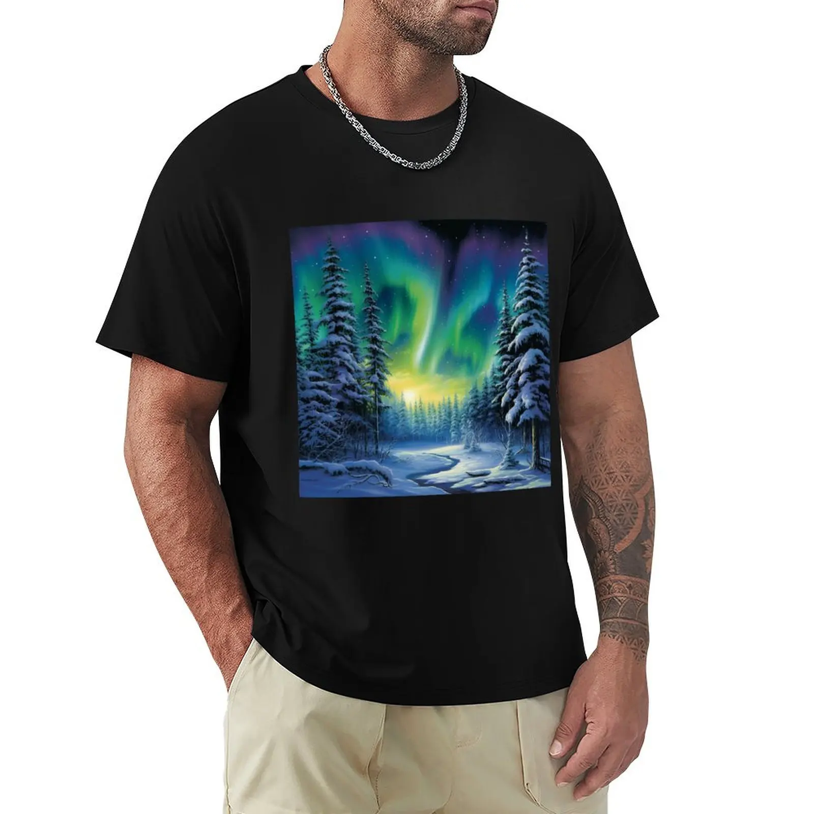 Enchantment of the Boreal Night T-Shirt funny costumes T-shirts man summer tops new gifts and t-shirts mens plain t shirts
Enchantment of the Boreal Night T-Shirt funny costumes T-shirts man summer tops new gifts and t-shirts mens plain t shirts