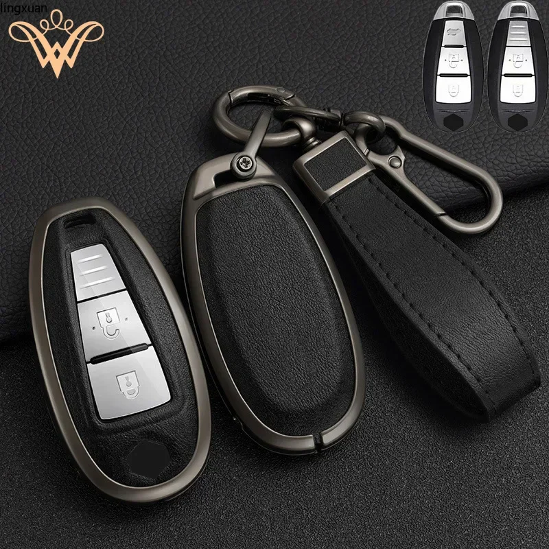 Zinc Alloy+ Leather Car Key Case Cover For Suzuki Baleno Ciaz Ertiga Ignis Kizashi SX4 S-cross Swift Vitars 2 3 Buttons Remote
Zinc Alloy+ Leather Car Key Case Cover For Suzuki Baleno Ciaz Ertiga Ignis Kizashi SX4 S-cross Swift Vitars 2 3 Buttons Remote