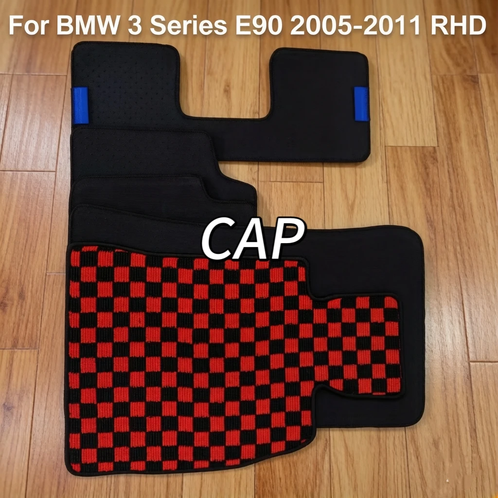 Custom Car Floor Mats For BMW 3 Series E90 2005-2011 RHD Premium Pressed Velvet All Weather Waterproof Full Coverage Interior Pr
Custom Car Floor Mats For BMW 3 Series E90 2005-2011 RHD Premium Pressed Velvet All Weather Waterproof Full Coverage Interior Pr