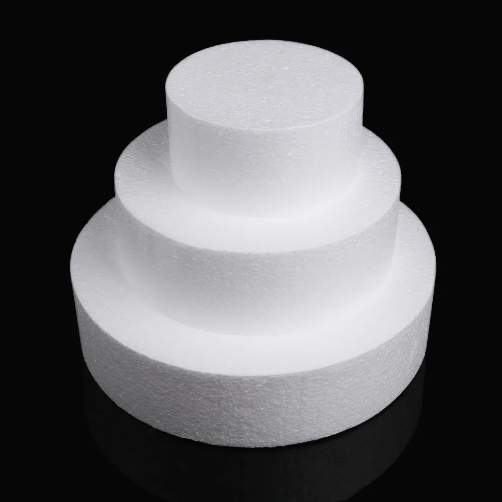 Cake Foam Mould Polystyrene Flower Decor Cake Dummy Practice Sugarcraft Lightweight Party DIY Decorations 4/6/8 Inch Piping bags
Cake Foam Mould Polystyrene Flower Decor Cake Dummy Practice Sugarcraft Lightweight Party DIY Decorations 4/6/8 Inch Piping bags