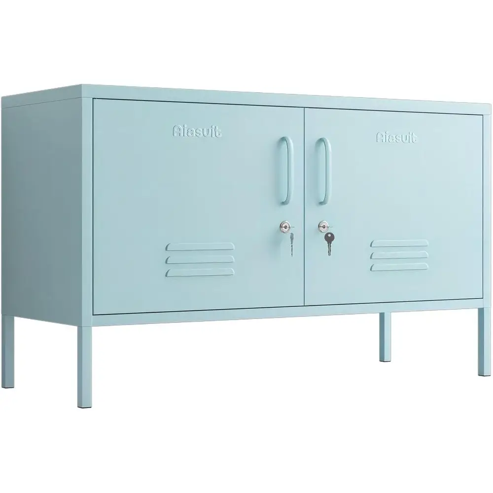 Double Door Metal TV Stand for Large TVs, 2-Tier Lockable Storage Cabinet with Wide Storage, Suitable for Home, Office, and Hall
Double Door Metal TV Stand for Large TVs, 2-Tier Lockable Storage Cabinet with Wide Storage, Suitable for Home, Office, and Hall