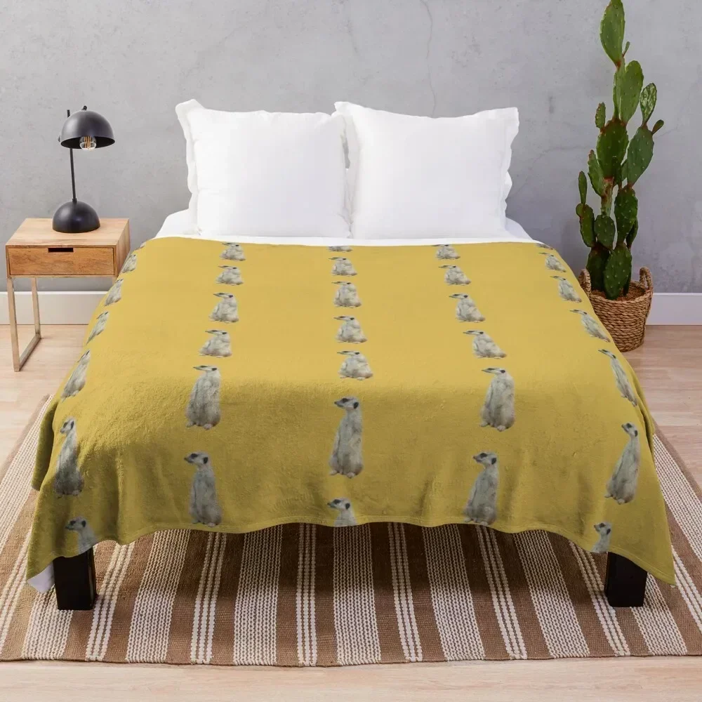 Cute Meerkat Sticker Throw Blanket Luxurious Soft Fuzzy Blanket for Sofa Bed
Cute Meerkat Sticker Throw Blanket Luxurious Soft Fuzzy Blanket for Sofa Bed