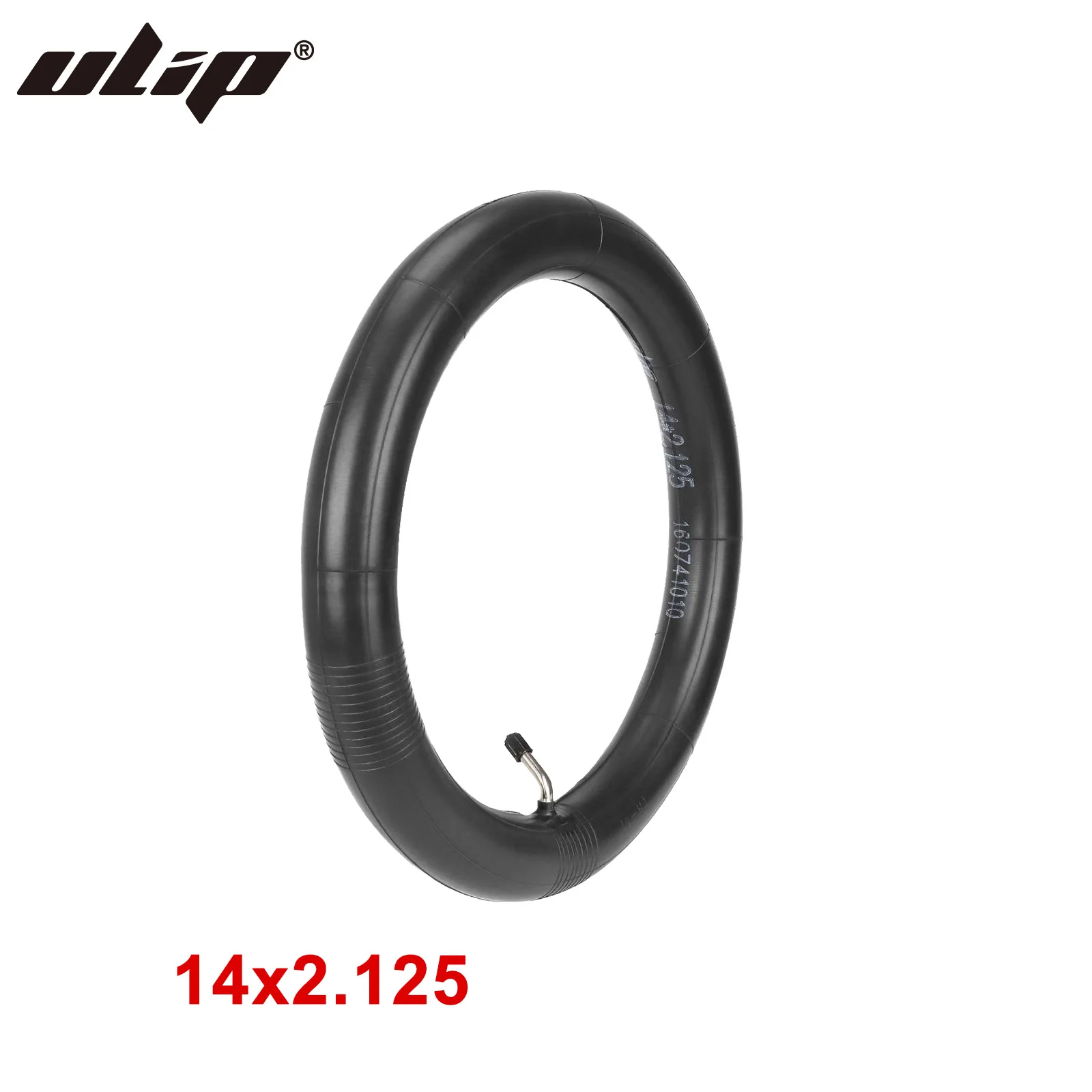 Ulip 14*2.125 Butyl Rubber Inner Tube with 45 °bent valve fit 14 Inch 14x2.125 Electric Scooters Bike E-Bike inner tube
Ulip 14*2.125 Butyl Rubber Inner Tube with 45 °bent valve fit 14 Inch 14x2.125 Electric Scooters Bike E-Bike inner tube