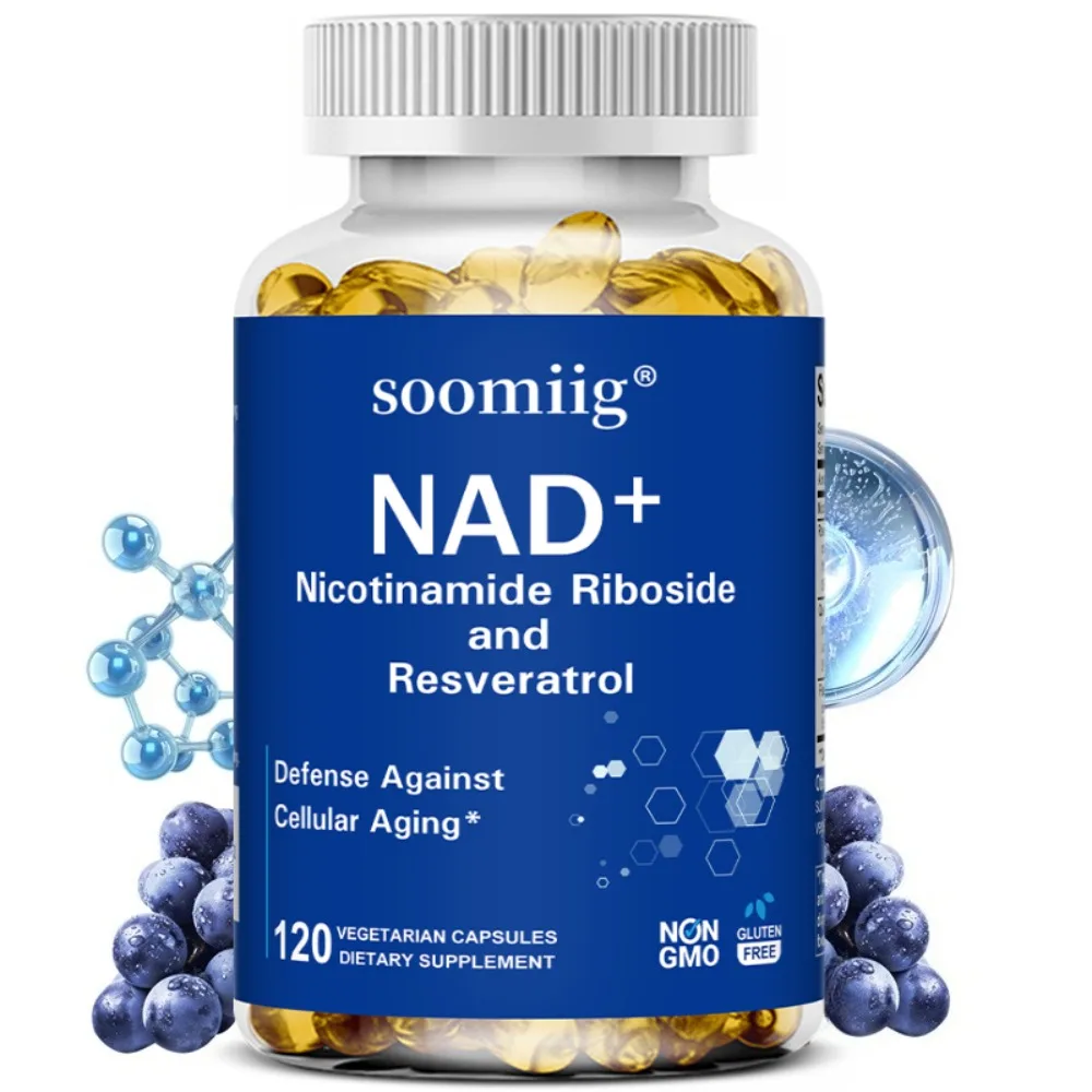 NAD+ Nicotinamide Riboside - Anti-aging, Supports Cell Health, Boosts Immune System, Focuses Attention, Replenishes Energy
NAD+ Nicotinamide Riboside - Anti-aging, Supports Cell Health, Boosts Immune System, Focuses Attention, Replenishes Energy