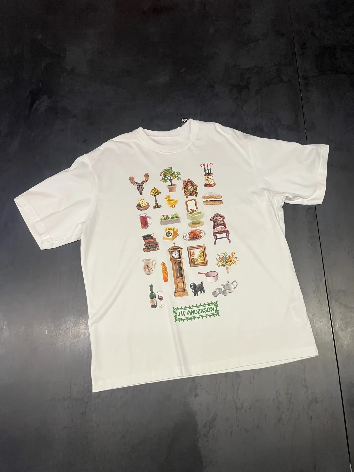 New High-quality Loose Short-sleeved T-shirt New Fun Casual Pattern Decorative Printed Short-sleeved Men's and Women's Tops
New High-quality Loose Short-sleeved T-shirt New Fun Casual Pattern Decorative Printed Short-sleeved Men's and Women's Tops