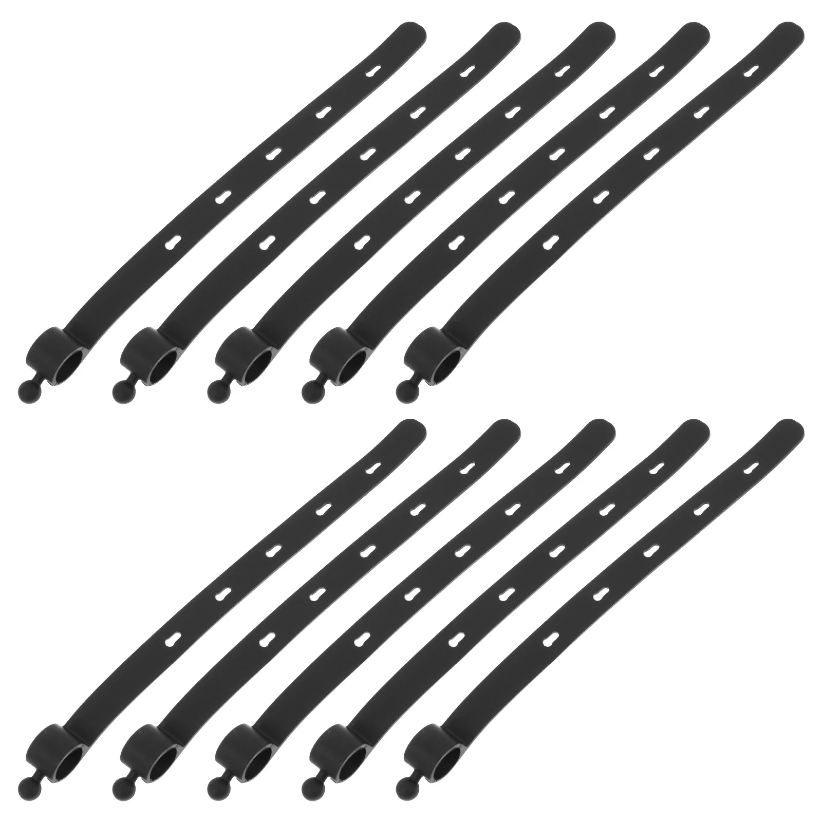 10pcs Cable Keeper Wire Organizer Reusable Ties for USB Cords Black Travel Desk tidying Solution
10pcs Cable Keeper Wire Organizer Reusable Ties for USB Cords Black Travel Desk tidying Solution