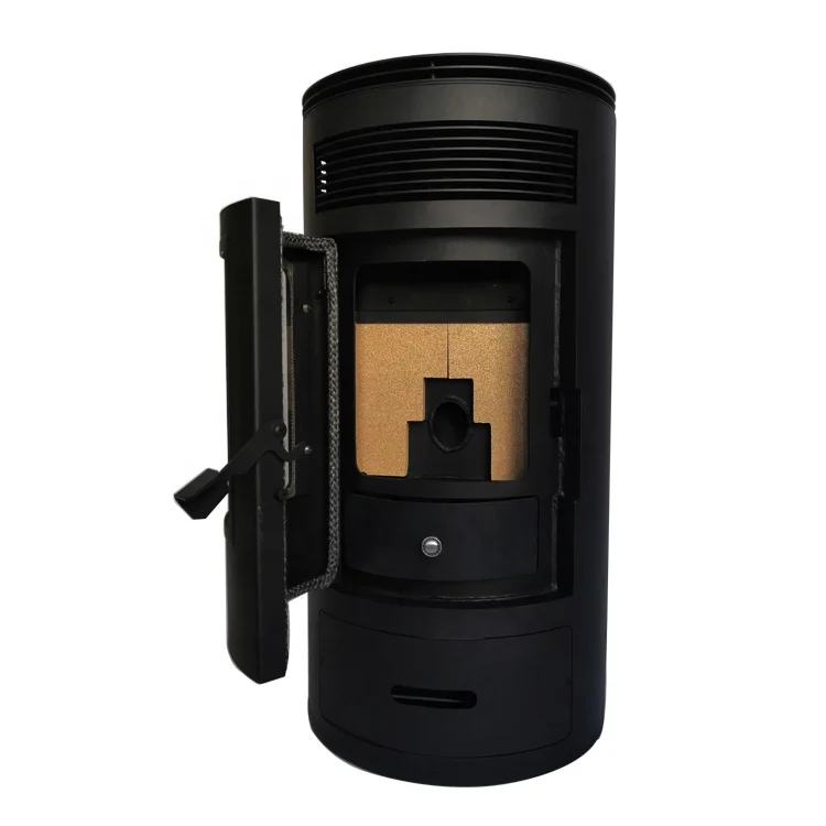 12Kw Round Modern Portable European Indoor Wood Biomass Air Pellet Furnace with WiFi
12Kw Round Modern Portable European Indoor Wood Biomass Air Pellet Furnace with WiFi