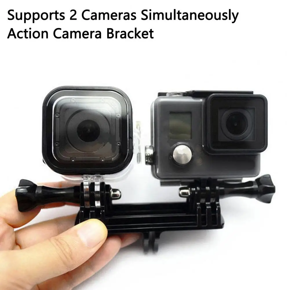 Camera Stand Convenient Firmly Fix ABS High Strength Supports 2 Cameras Simultaneously Camera Mount
Camera Stand Convenient Firmly Fix ABS High Strength Supports 2 Cameras Simultaneously Camera Mount