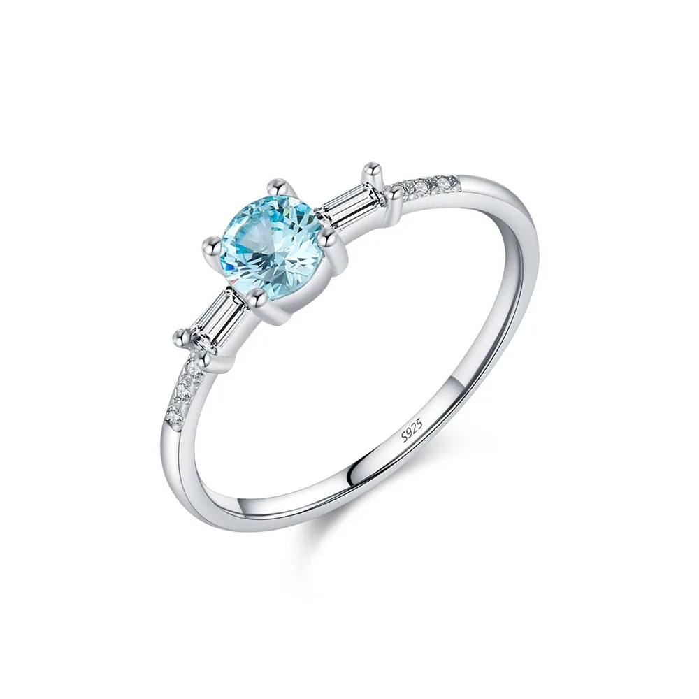 Apexelle Brand Fashion Jewelry 925 Sterling Silver Rings For Women Classic Round Light Blue Cubic Zircon Rings Fine Jewelry
Apexelle Brand Fashion Jewelry 925 Sterling Silver Rings For Women Classic Round Light Blue Cubic Zircon Rings Fine Jewelry