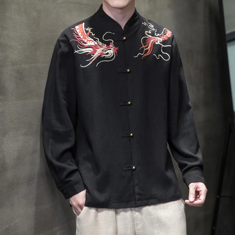 Men's Casual Shirts Japanese Kimono Retro Oversized Fashion Traditional Samurai Costumes Cotton Linen Haori Yukata Streetwear
Men's Casual Shirts Japanese Kimono Retro Oversized Fashion Traditional Samurai Costumes Cotton Linen Haori Yukata Streetwear