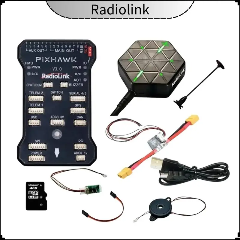 Radiolink Pixhawk PIX 2.4.8 APM 32-битный контроллер полета FC с GPS M8N SE100 для RC Drone Quadcopter/6-8 Axis Multirotor
Radiolink Pixhawk PIX 2.4.8 APM 32-битный контроллер полета FC с GPS M8N SE100 для RC Drone Quadcopter/6-8 Axis Multirotor