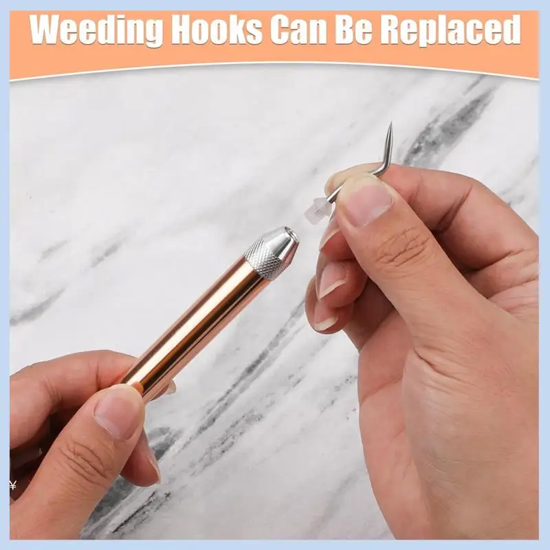 Vinyl Weeding Tool Set, With 3 LED Weeding Pens, 3 LED Light Tweezers, 5 Pins And Hooks Lighted Weeding Tools, Fine Workmanship
Vinyl Weeding Tool Set, With 3 LED Weeding Pens, 3 LED Light Tweezers, 5 Pins And Hooks Lighted Weeding Tools, Fine Workmanship