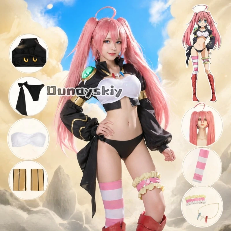 LWW24*Cosplay Anime That Time I Got Milim Nava Cosplay Costume Destroyer Tyrant Full Set Uniform For Anime Convention Halloween
LWW24*Cosplay Anime That Time I Got Milim Nava Cosplay Costume Destroyer Tyrant Full Set Uniform For Anime Convention Halloween